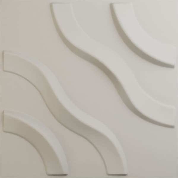 Ekena Millwork 11 7/8in. W x 11 7/8in. H Lane EnduraWall Decorative 3D Wall Panel Covers 0.98 Sq. Ft. WP12X12LAGBW - main
